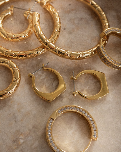 Cosmos Hoops- Gold