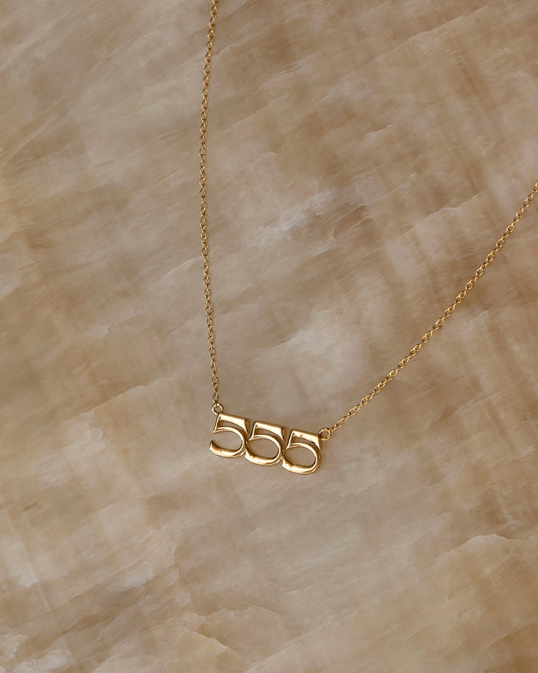 The Nameplate Necklace- Angel Numbers [Vintage]