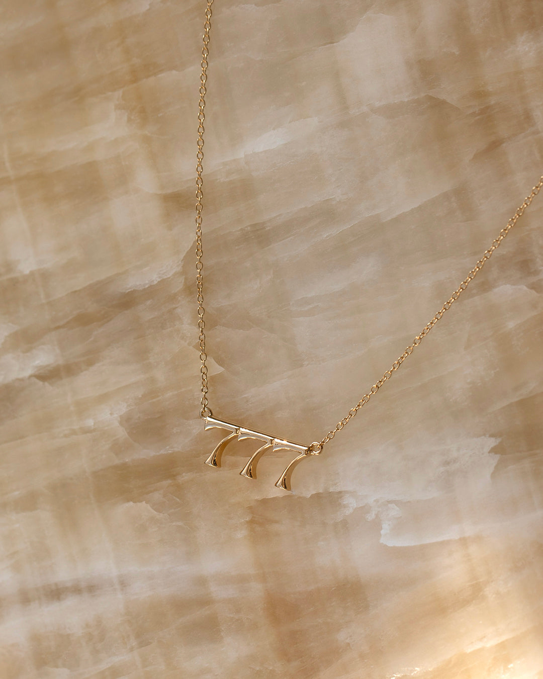 The Nameplate Necklace- Angel Numbers [Vintage]
