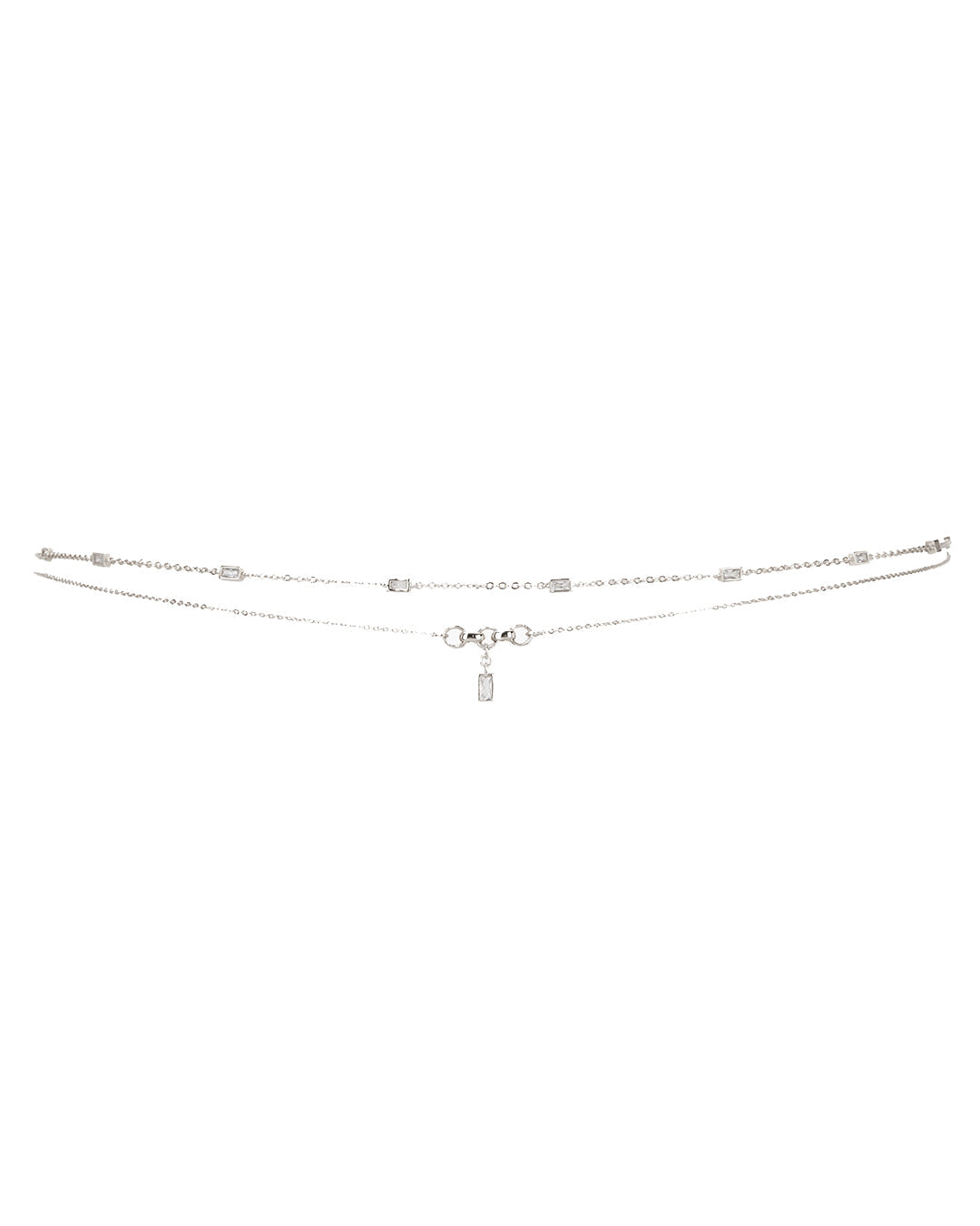 Sunrise on South Beach Belly Chain Set- Silver