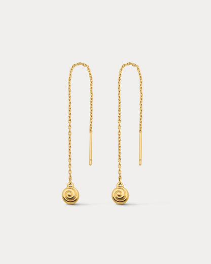 Seashell Threader Earrings