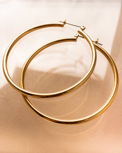 Bondi Tube Hoops | Sivan Ayla x Luv Aj