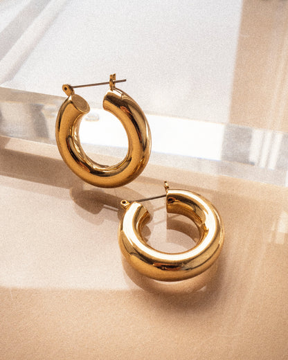 Malibu Tube Hoops | Sivan Ayla x Luv Aj