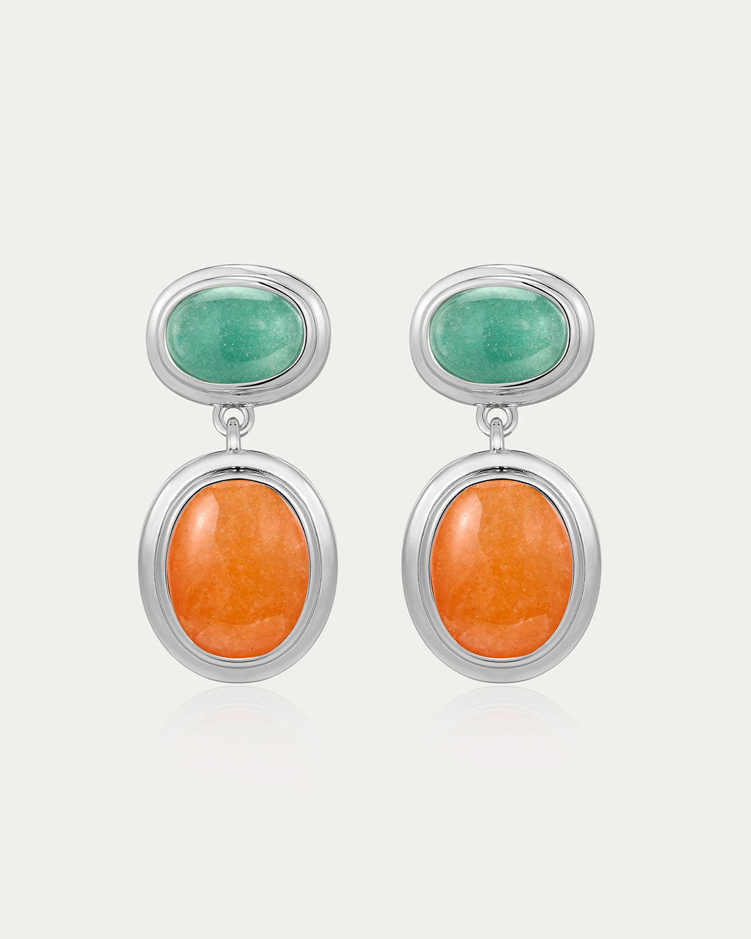 Sunset Double Stone Studs
