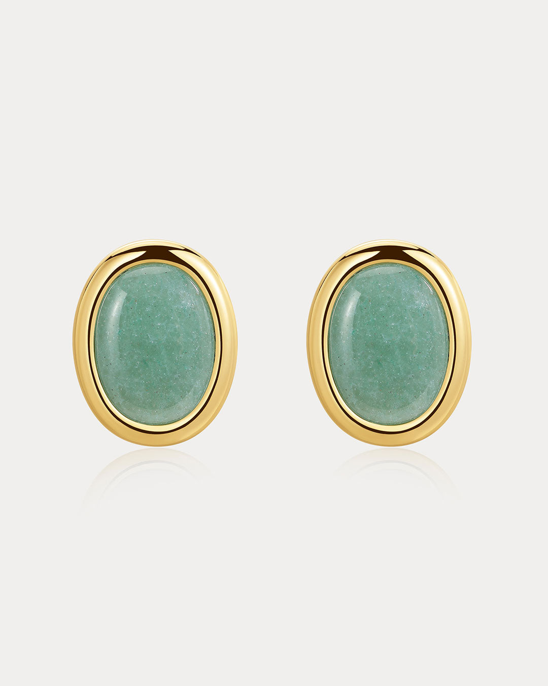 Sunset Stone Studs- Green