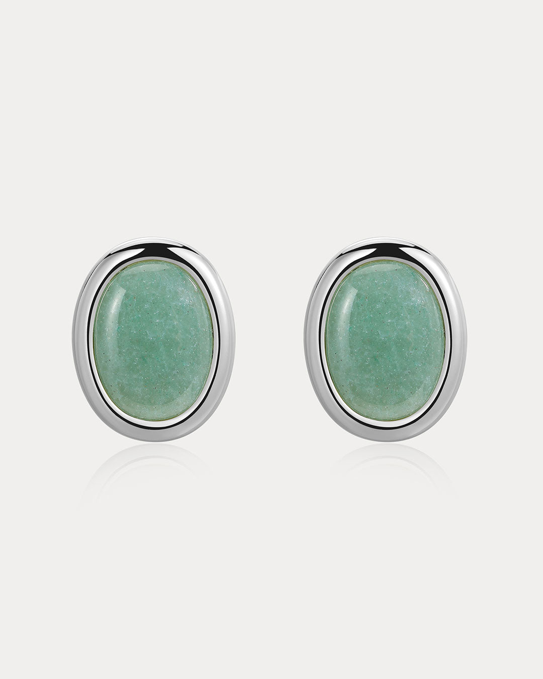 Sunset Stone Studs- Green
