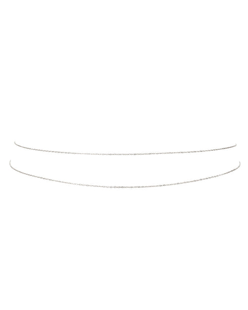 Take Me to the Bungalows Belly Chain- Silver