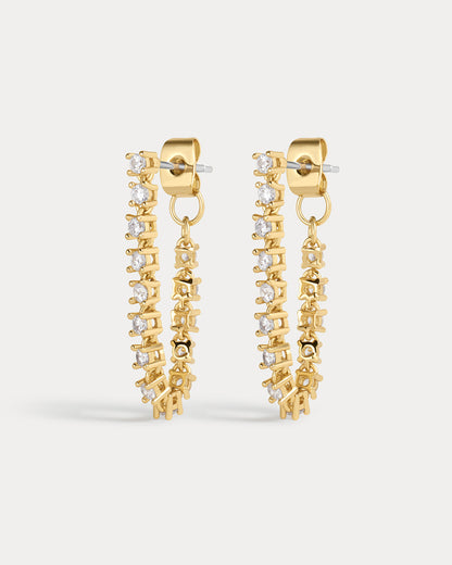 Ballier Chain Studs- Gold