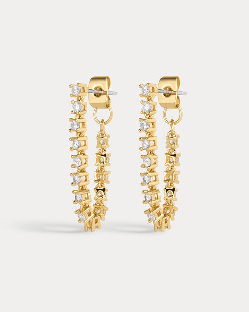 Ballier Chain Studs- Gold