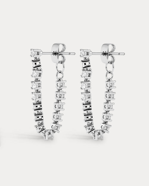 Ballier Chain Studs- Silver