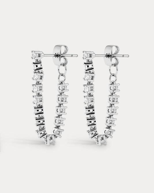 Ballier Chain Studs- Silver