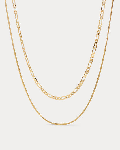 Cecilia Chain Necklace- Gold (Ships Early April)