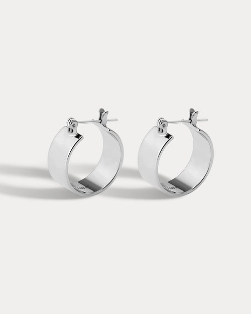Positano Hoops- Silver (Ships Mid March)