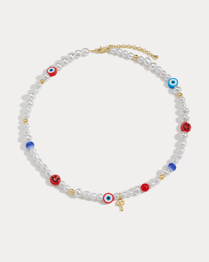 The MLB Pearl Charm Necklace