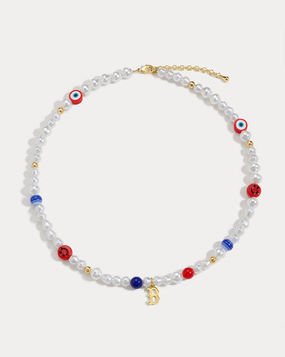 The MLB Pearl Charm Necklace