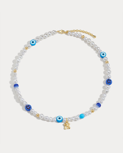 The MLB Pearl Charm Necklace
