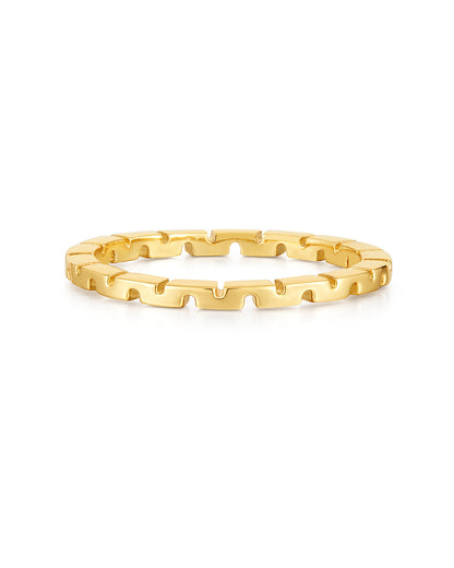 The Chloe Chain Ring Set