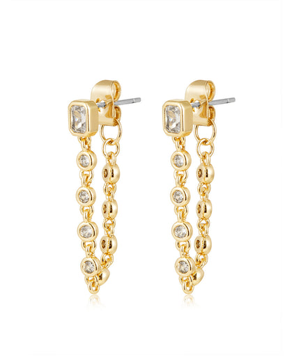 The Chloe Chain Studs