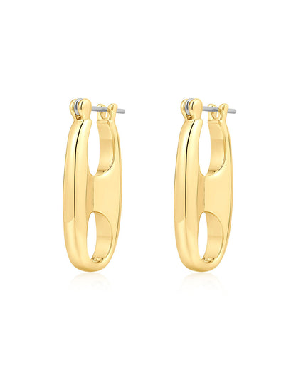 The Circle Link Earrings