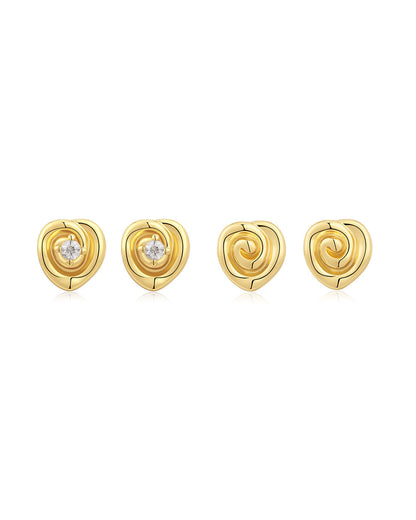 The Coquille Studs Set