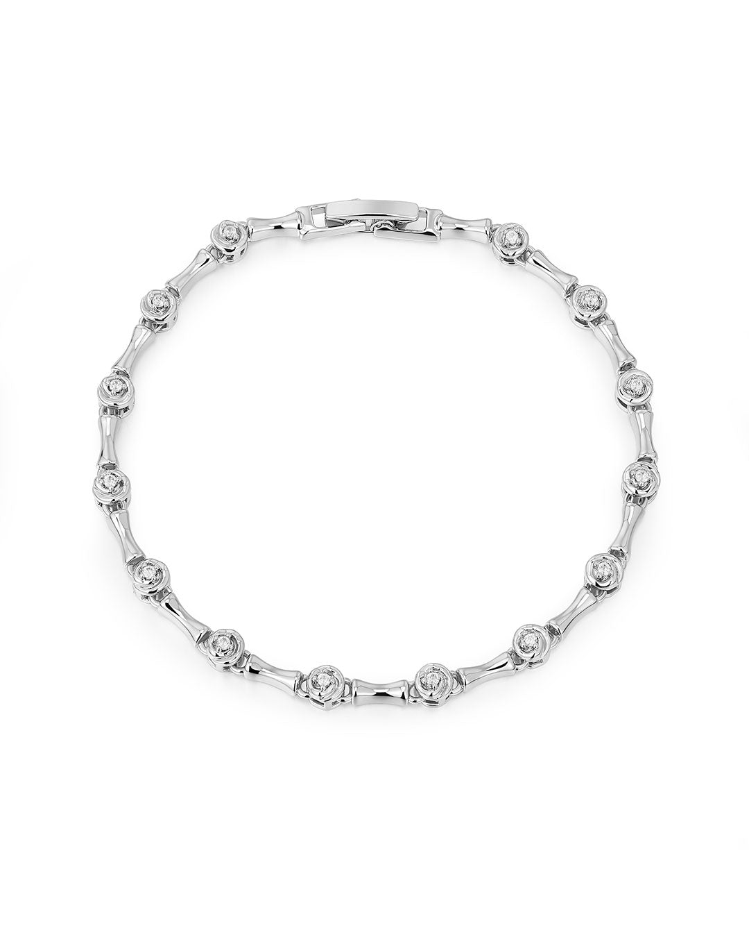 The Coquille Tennis Bracelet
