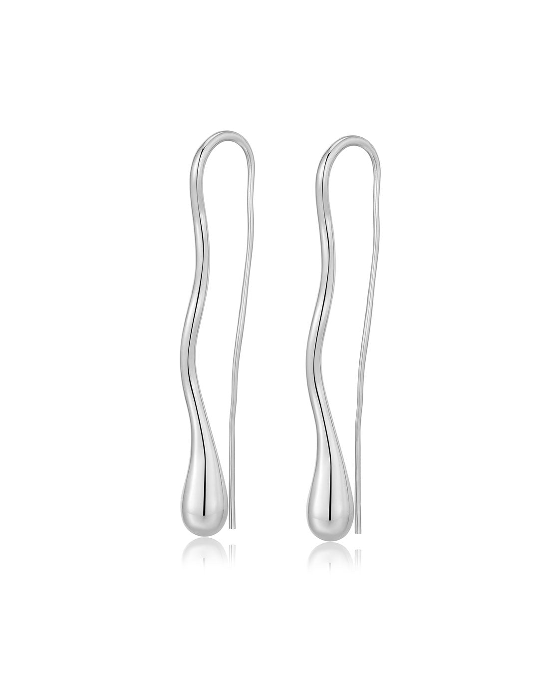 Drip Drop Threader Earrings