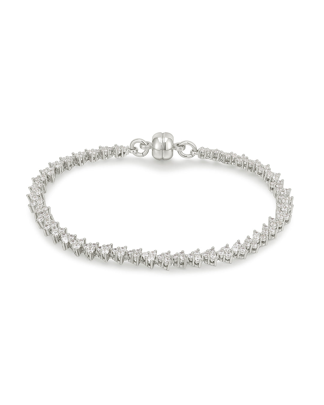 The Isabelle Stud Tennis Bracelet