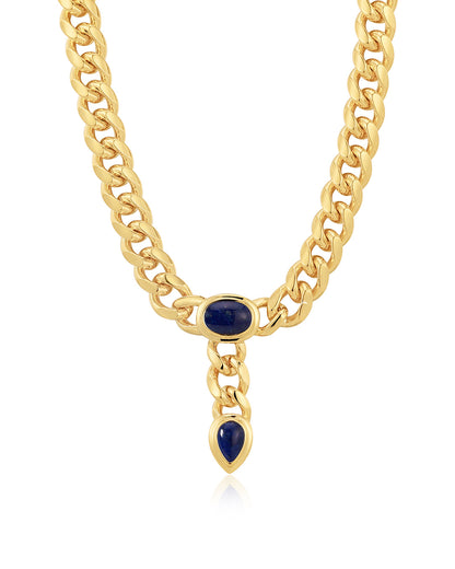 The Lapis Lariat Necklace