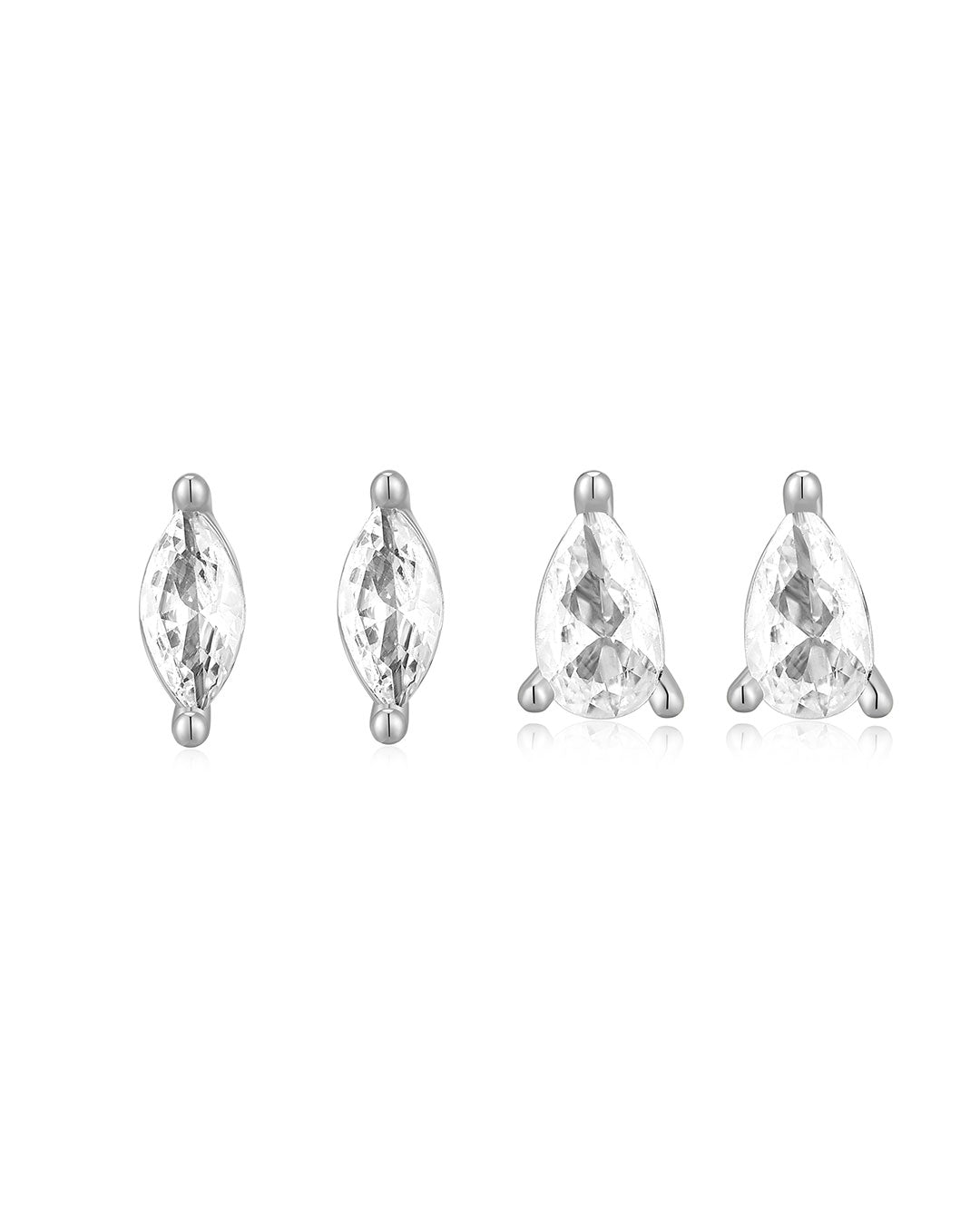 Luxe Stone Studs Set