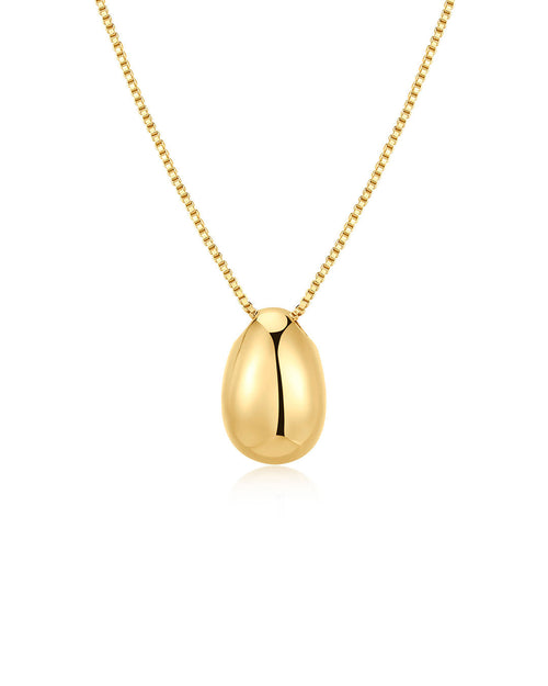 The Metal Bean Necklace