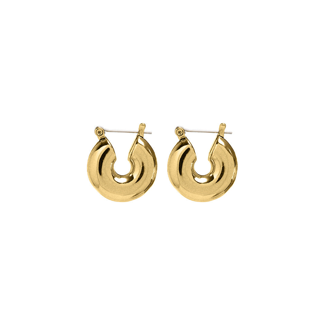 The Mini Donut Hoops- Gold