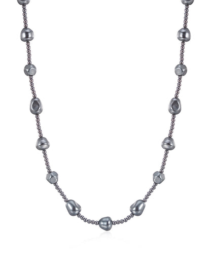 The Pearl Stud Necklace