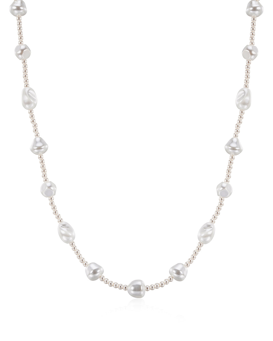 The Pearl Stud Necklace
