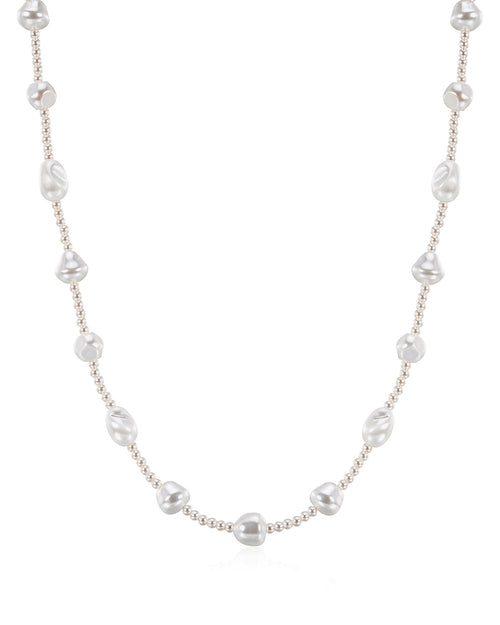 The Pearl Stud Necklace