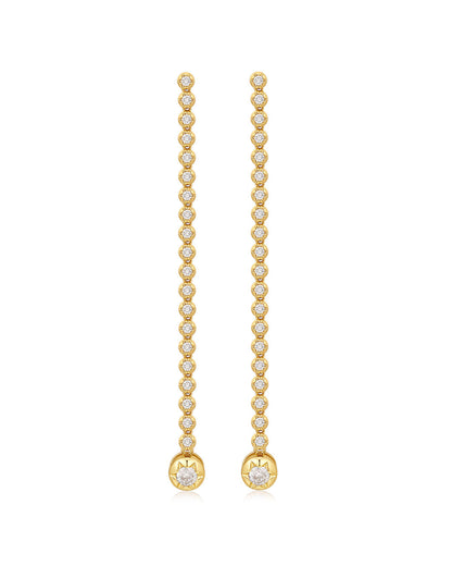 The Rose Bud Tennis Drop Studs