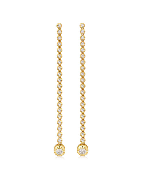 The Rose Bud Tennis Drop Studs