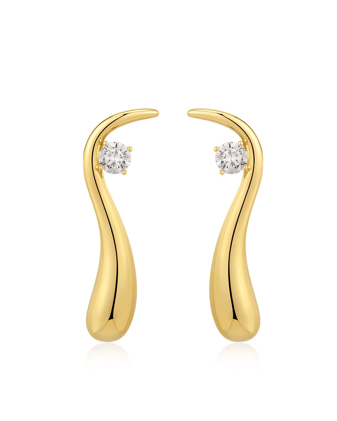 Sly Stone Drop Studs