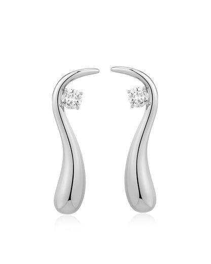 Sly Stone Drop Studs