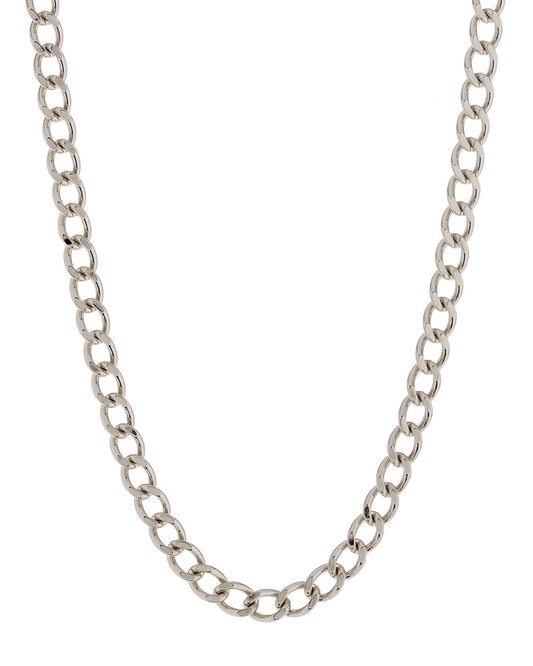 The Classique Curb Chain (8mm)- Silver