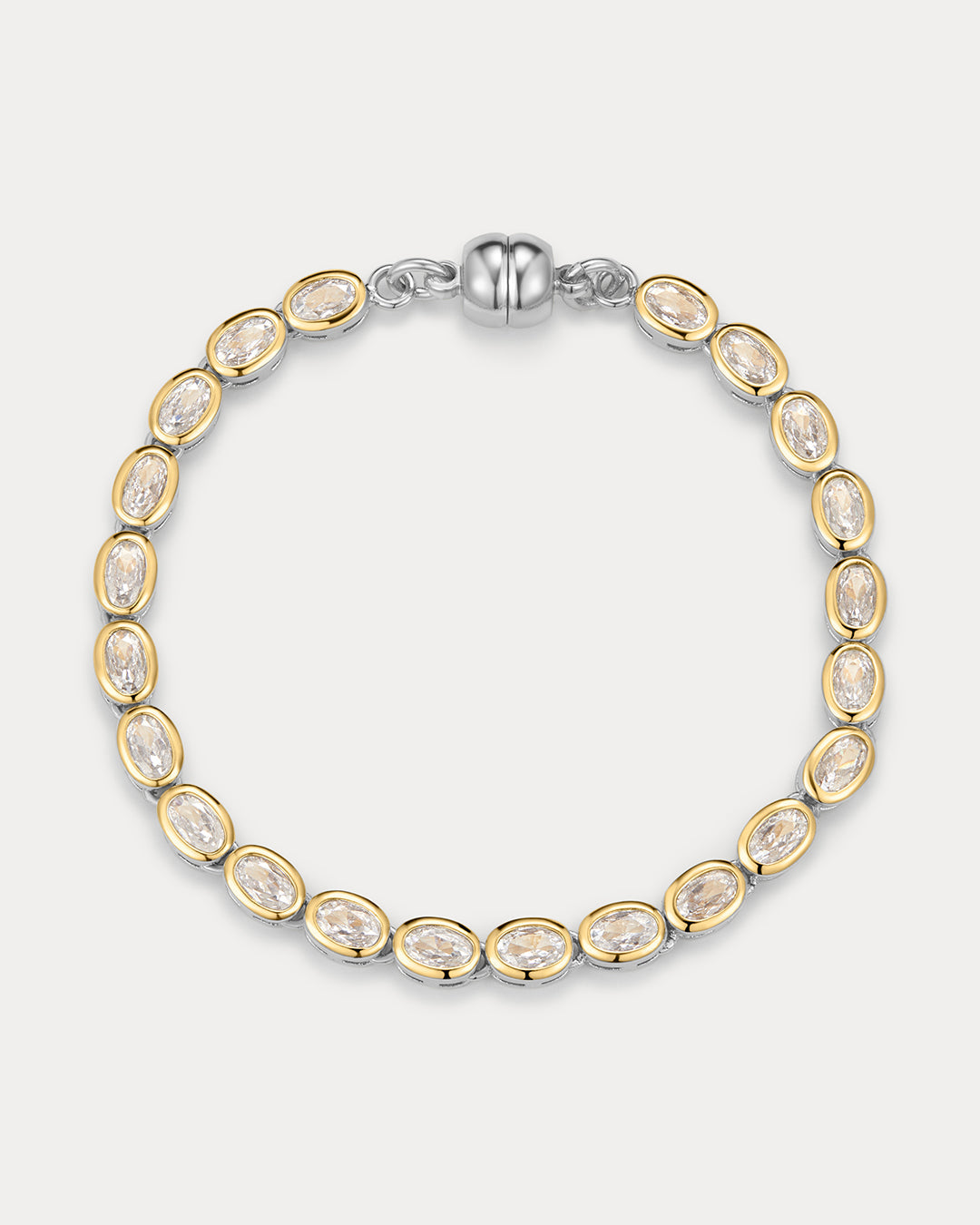 The Palais Tennis Bracelet-Silver (Ships Late April)