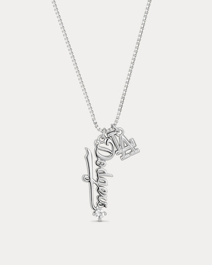 The MLB Layered Nameplate Necklace