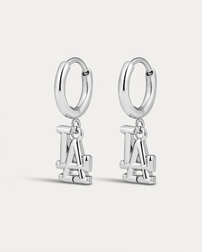 The MLB Logo Charm Hoops