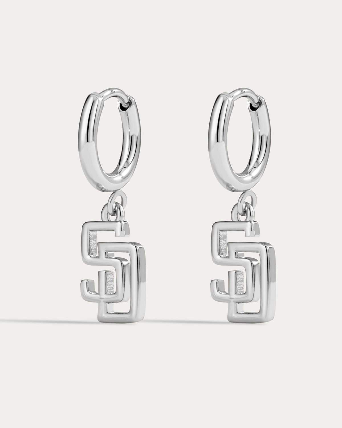 The MLB Logo Charm Hoops