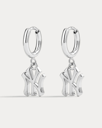 The MLB Logo Charm Hoops