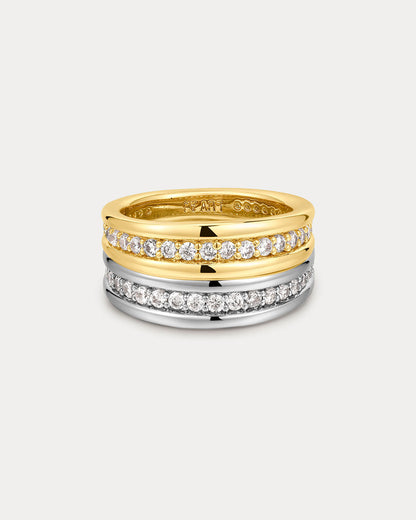 The Wave Bezel Band Set