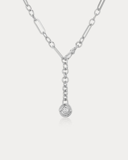 The Wave Bezel Lariat