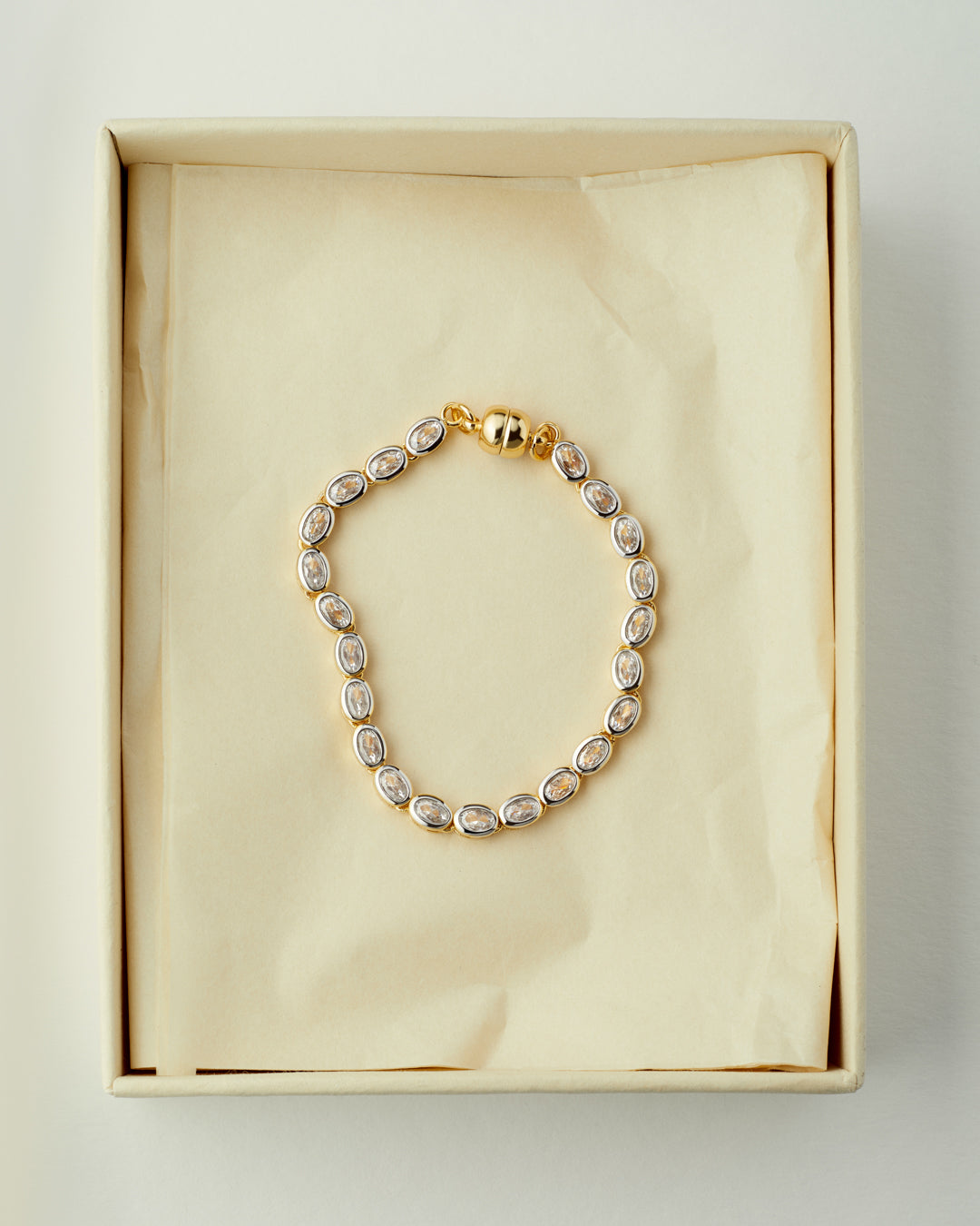 The Palais Tennis Bracelet-Gold