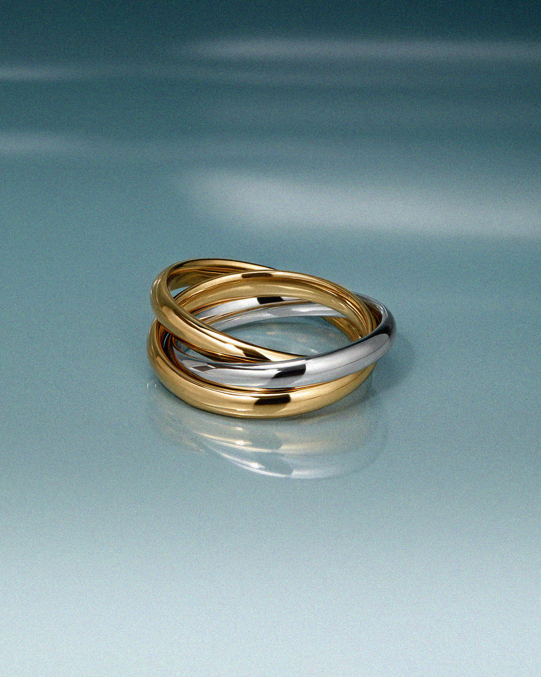 Trio Twisted Ring