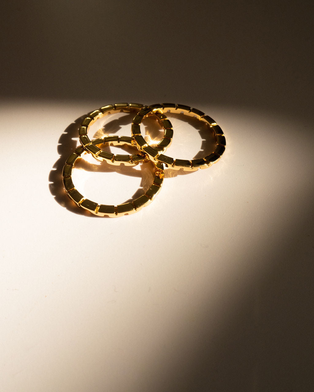 The Chloe Chain Ring Set