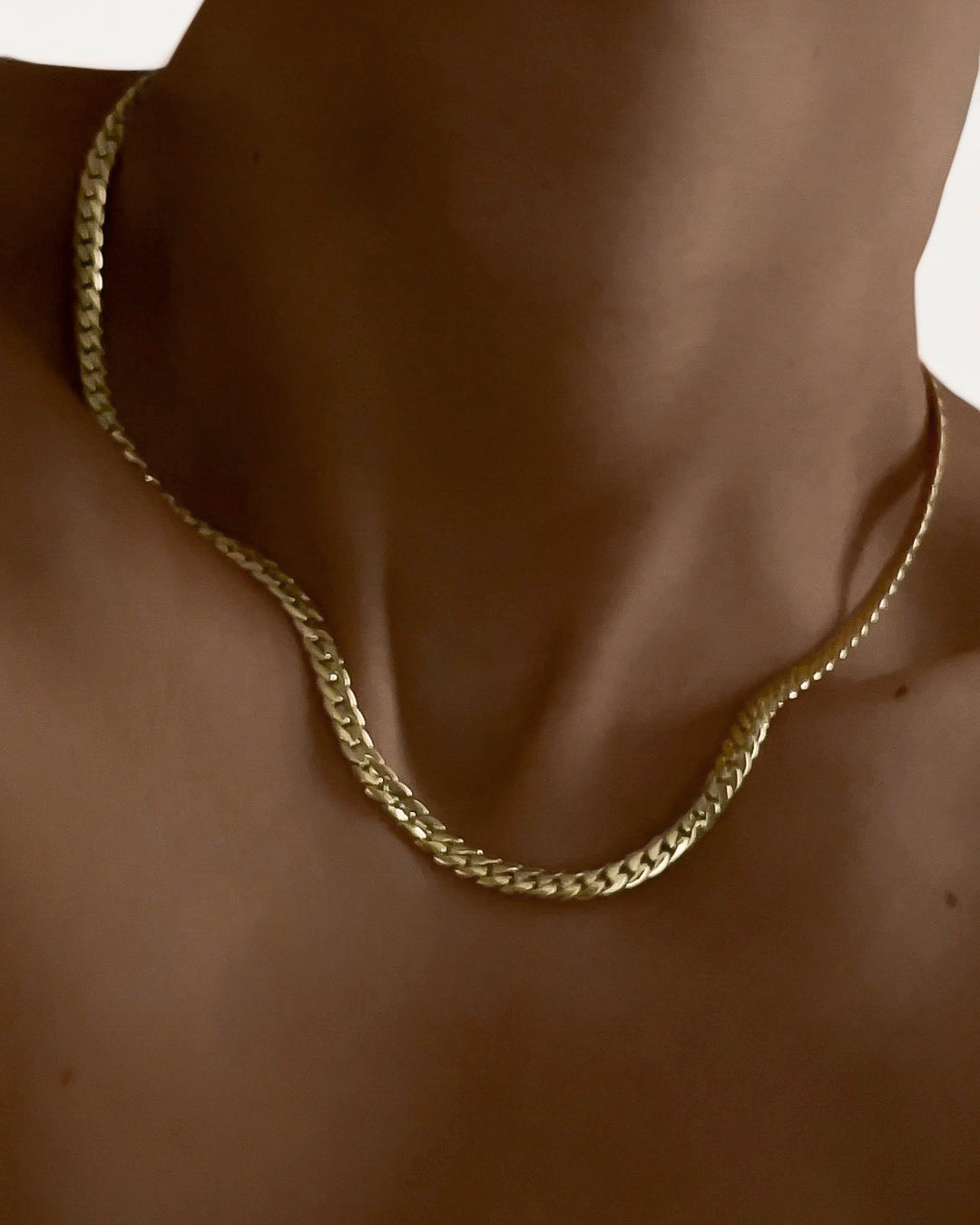 Ferrera Chain Necklace- Silver